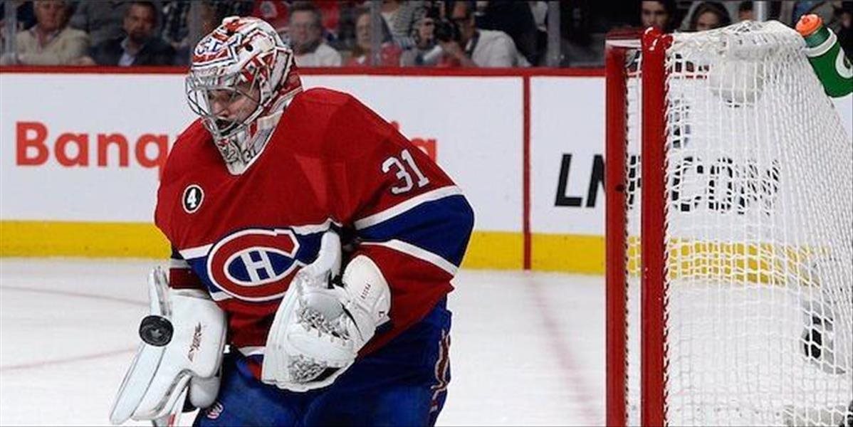 NHL: Zranený Price bude Montrealu chýbať až šesť týždňov