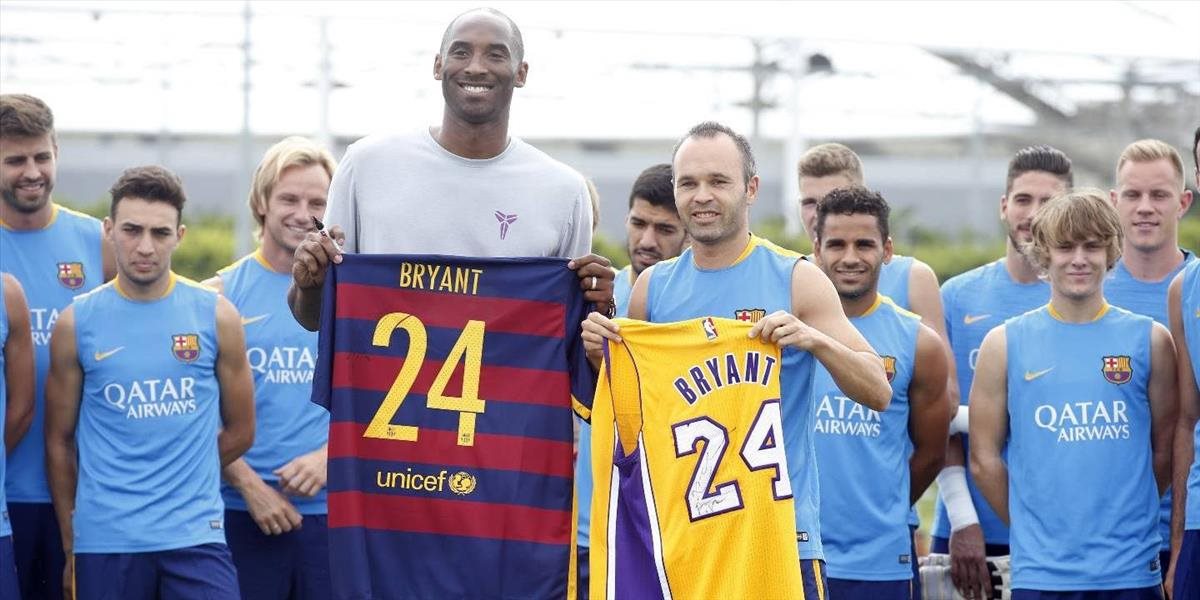 Legendárnemu Kobemu Bryantovi zložili poctu aj David Beckham či FC Barcelona