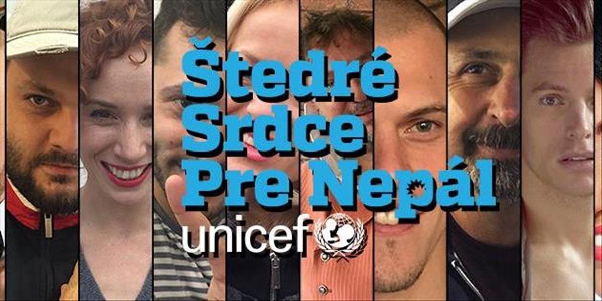 UNICEF odštartoval netradičnú zbierku pre Nepál