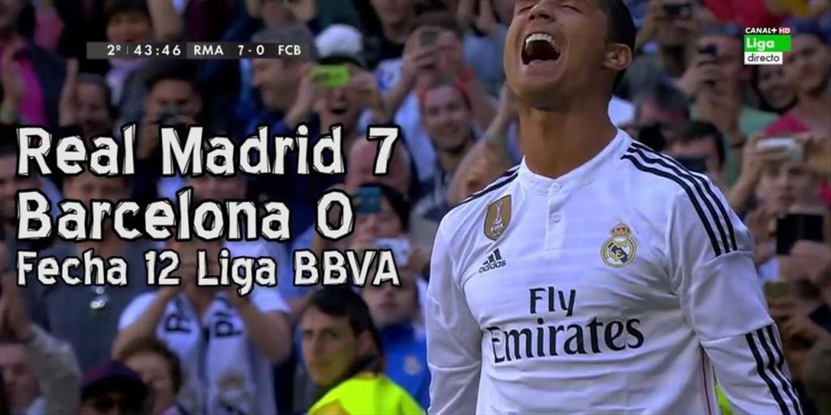 VIDEO El Clásico: Real Madrid namiesto debaklu s vysokou výhrou 7-0?