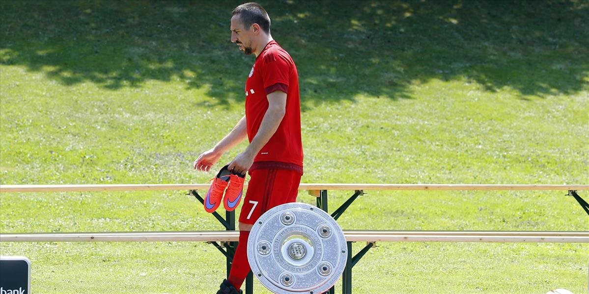 Ribéry po deviatich mesiacoch opäť trénuje s mužstvom