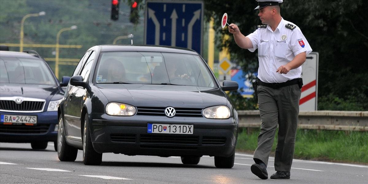 Polícia počas dnešného dňa skontroluje vodičov v okrese Senec