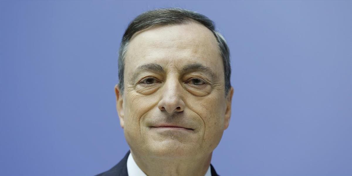 Draghi: ECB urobí čokoľvek na zabezpečenie cenovej stability