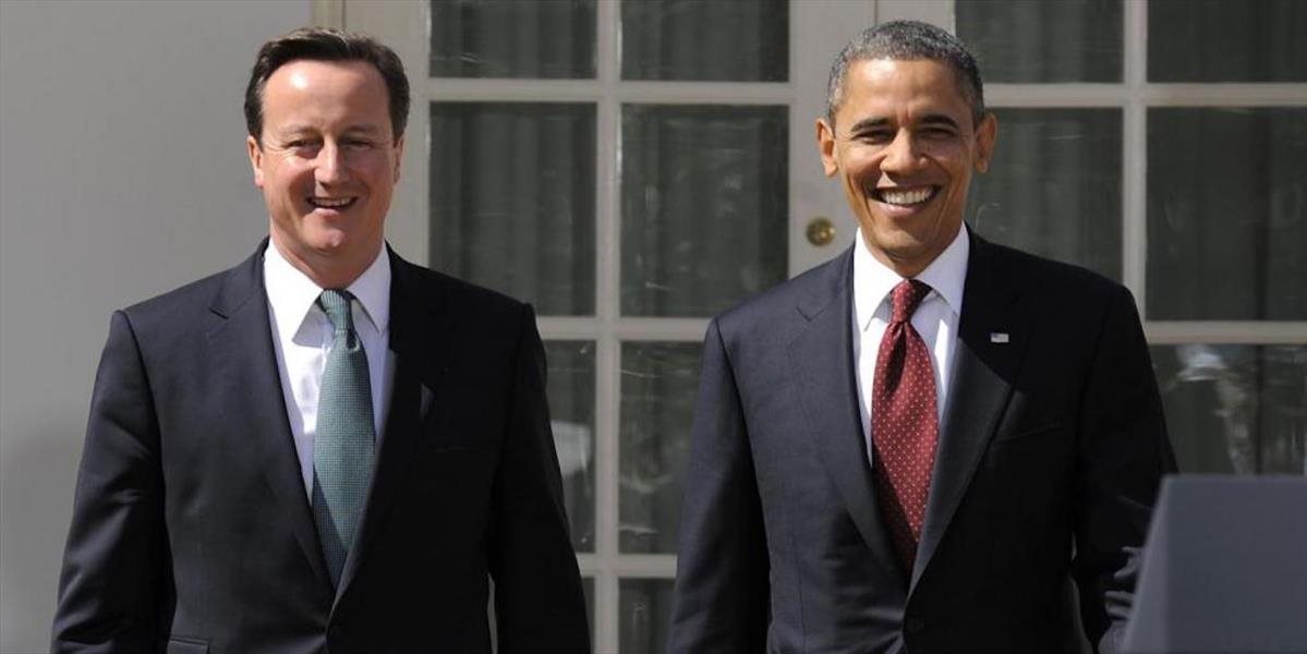 Obama a Cameron hovorili o spoločnom postupe v boji proti islamistom