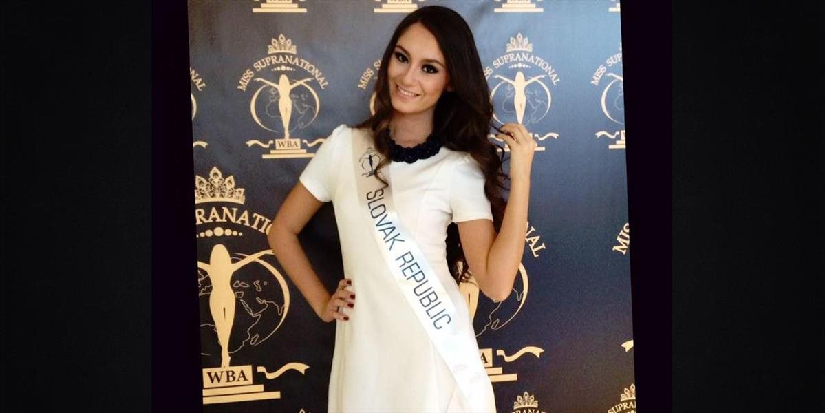 Druhá vicemiss Slovensko 2015 Petra Denková sa stala najkrajšiou Európankou roka 2015