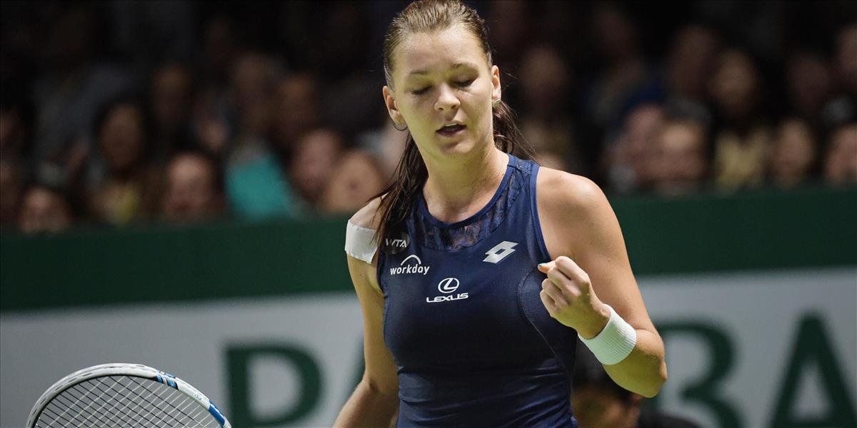 Úder roka WTA tretí raz v rade vykúzlila A. Radwanská