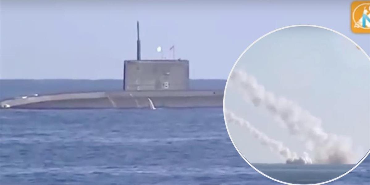 VIDEO Ruská ponorka prvýkrát zaútočila na ciele Islamského štátu v Sýrii