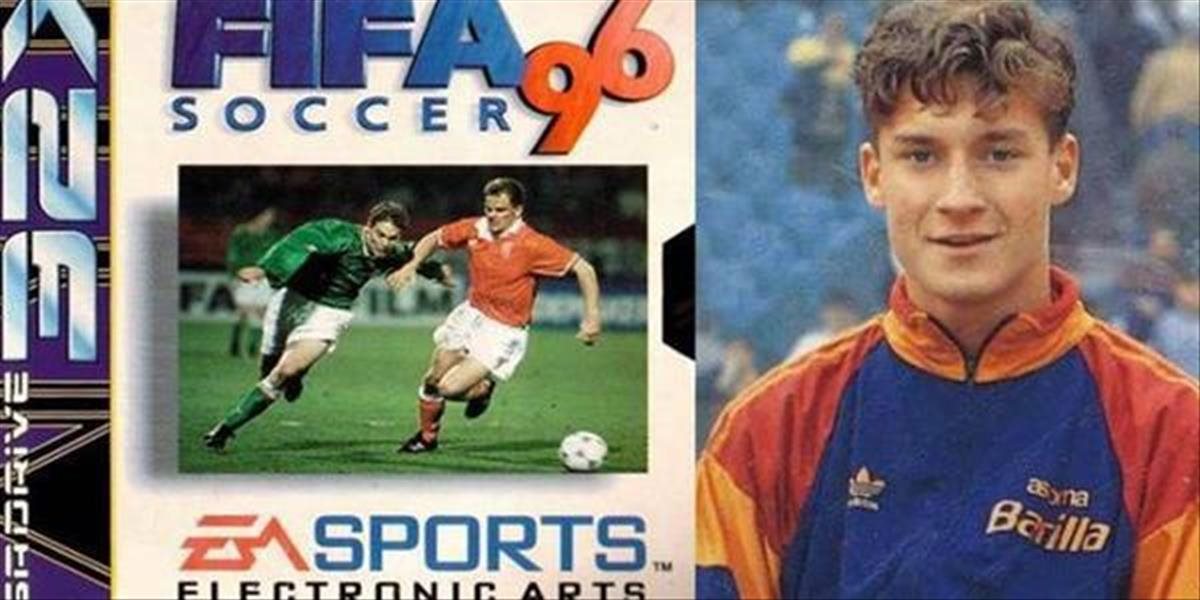 Francesco Totti je jediným aktívnym hráčom, ktorý bol vo videohre Fifa 96