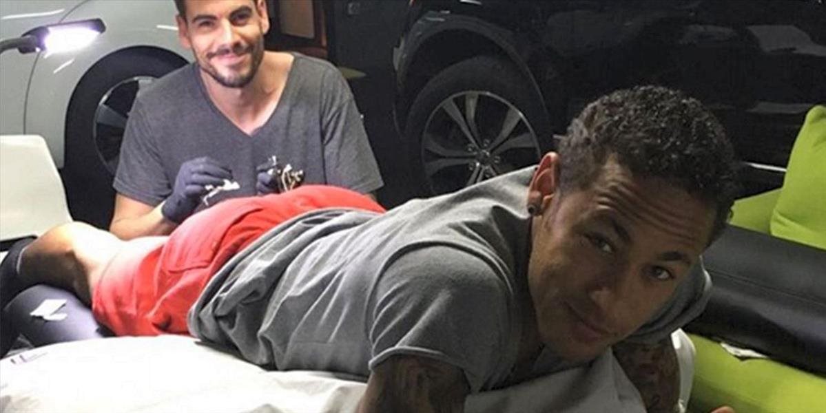 FOTO Neymarove nové tetovanie nám pripomenie, že sny sa môžu stať skutočnosťou