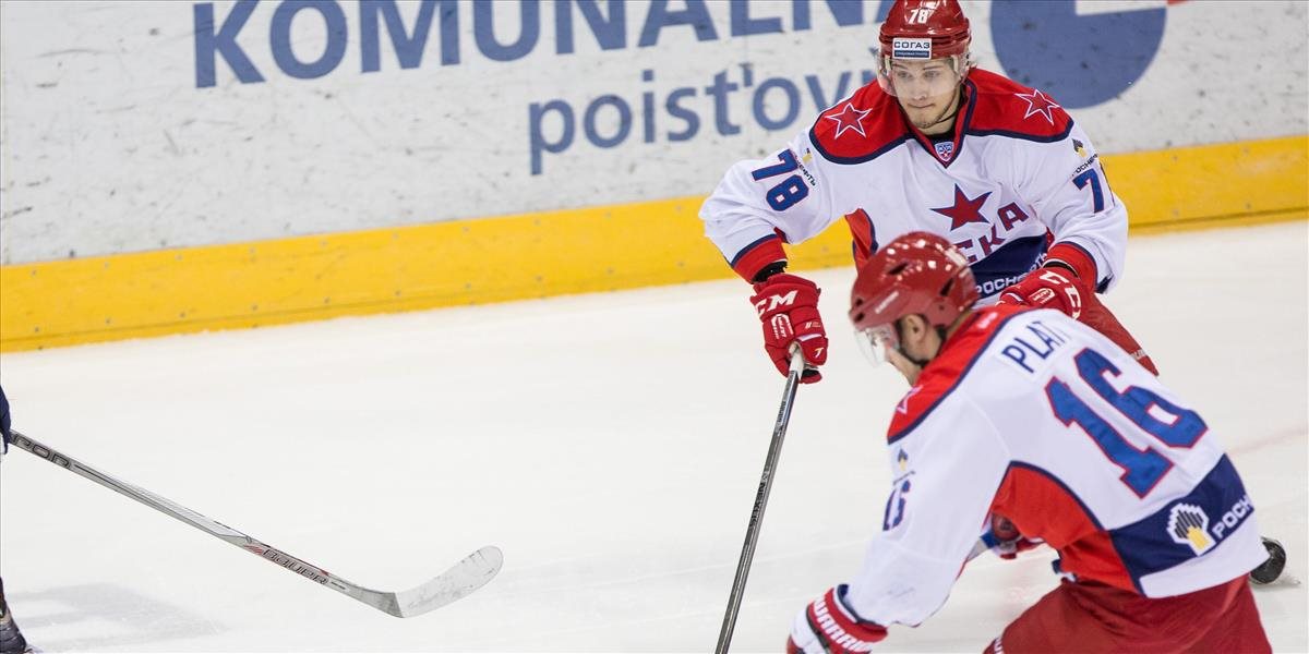 KHL: Moskovské CSKA uspelo v Minsku a potvrdilo pozíciu lídra súťaže