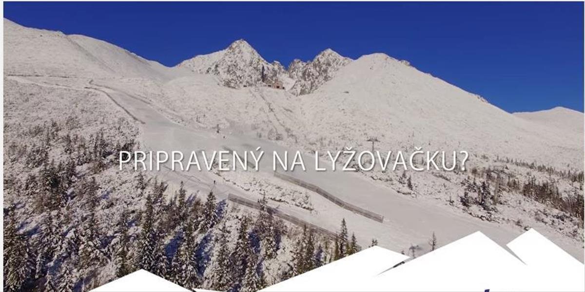 Lyžiarske stredisko v Tatranskej Lomnici otvorí cez víkend prvú zjazdovku