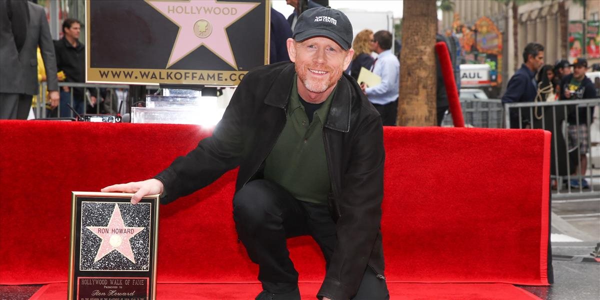 Ron Howard má druhú hviezdu na Hollywoodskom chodníku slávy