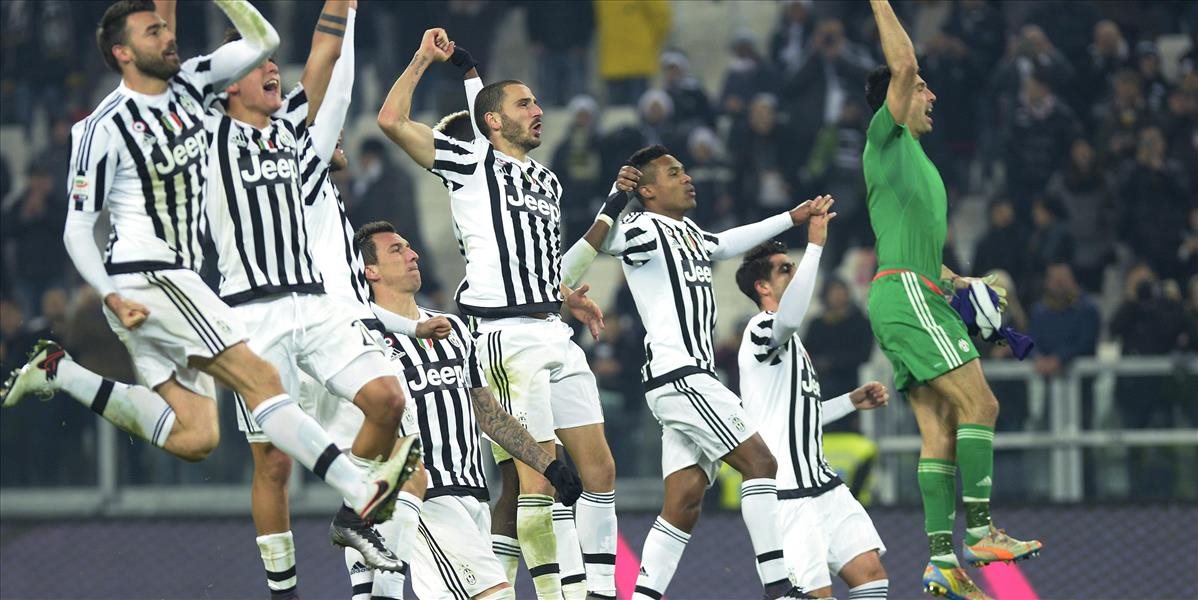 Juventus rozhodol o triumfe v záverečnej desaťminútovke