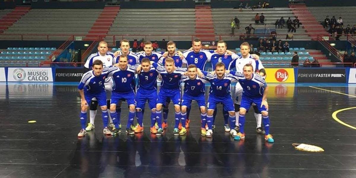 Slovenskí futsalisti senzačne zdolali Talianov a postúpili do play-off MS