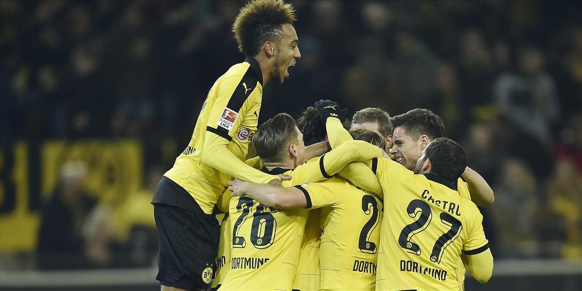 Borussia zdolala Frankfurt 4:1, Augsburg zvíťazil nad Schalke 2:1