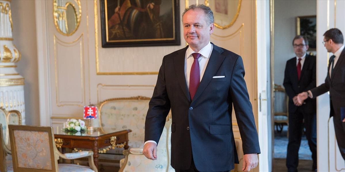 Prezident vymenoval piatich nových slovenských veľvyslancov