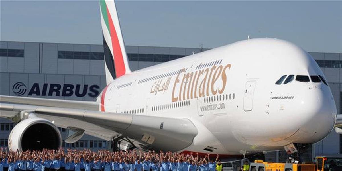 Aerolínie Emirates nasadia na linku Dubaj - Praha najväčšie lietadlo na svete A380
