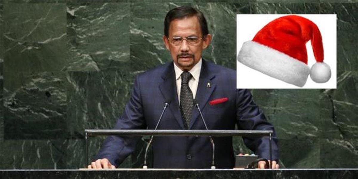 Brunejský sultán zakázal Vianoce: Za mikulášsku čiapku, alebo pohľadnicu 5 rokov väzenia