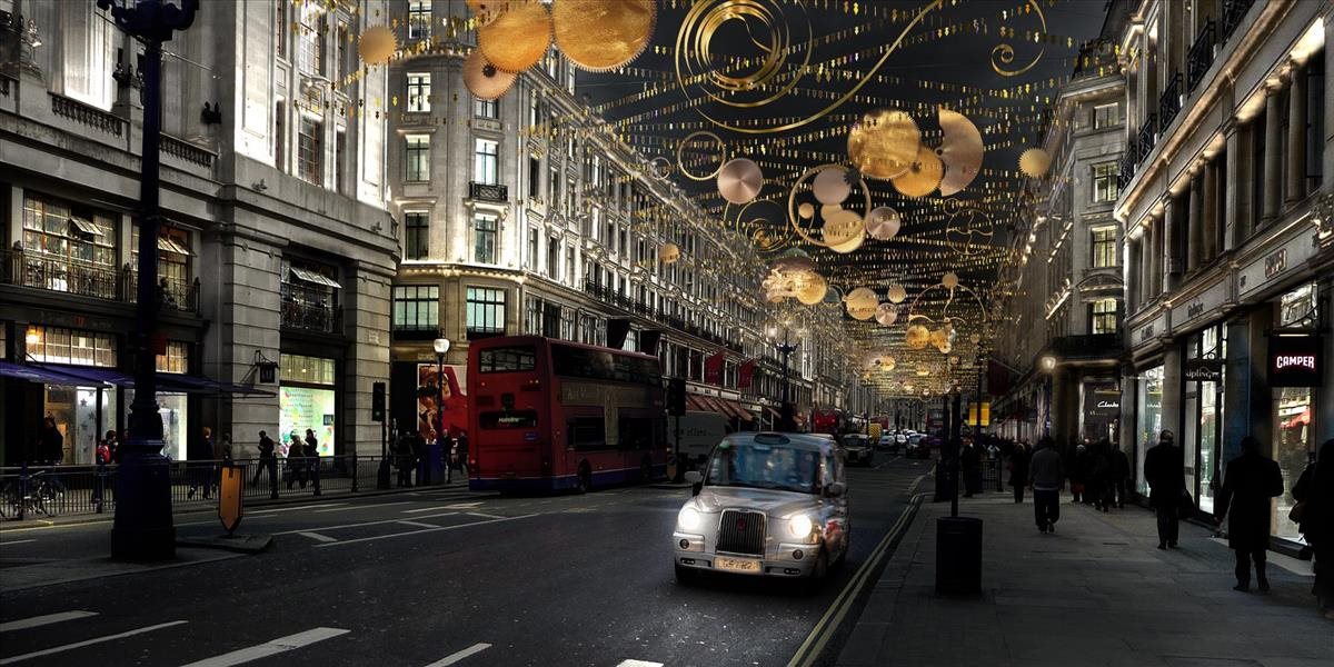 VIDEO Londýnska Regent Street uzavretá kvôli podozrivému vozidlu