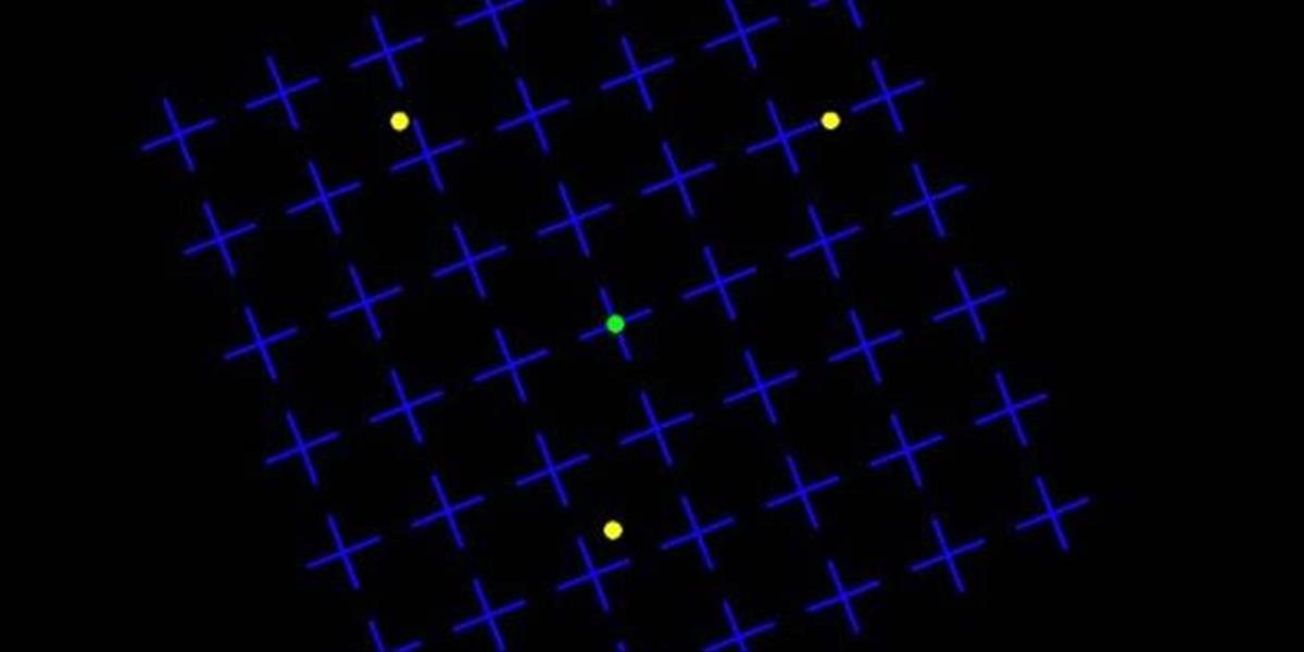VIDEO Pohybom vyvolaná slepota znemožní oku vidieť tieto žlté bodky