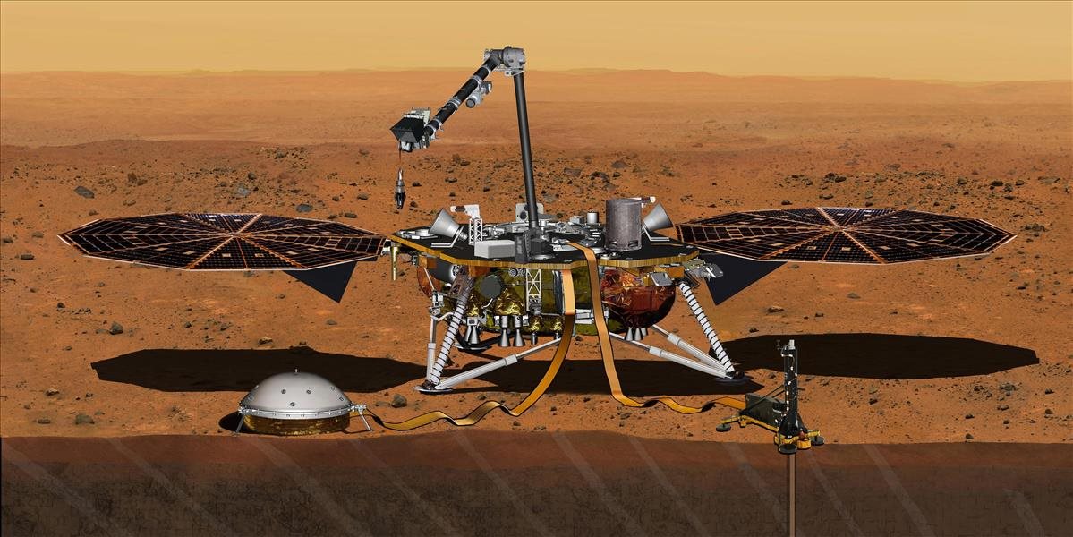 NASA zrušila výskumnú misiu na Marse, sonda má technické problémy