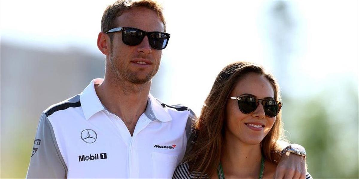 F1: Jenson Button so po roku manželstva rozvádza