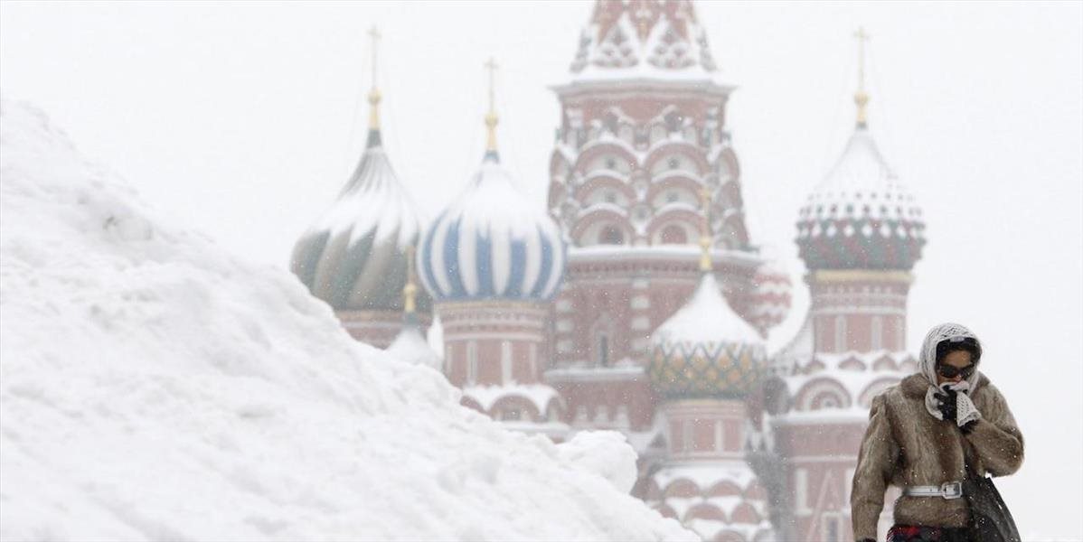 December bol v Moskve nadpriemerne teplý, prichádzajú pravé ruské zimy