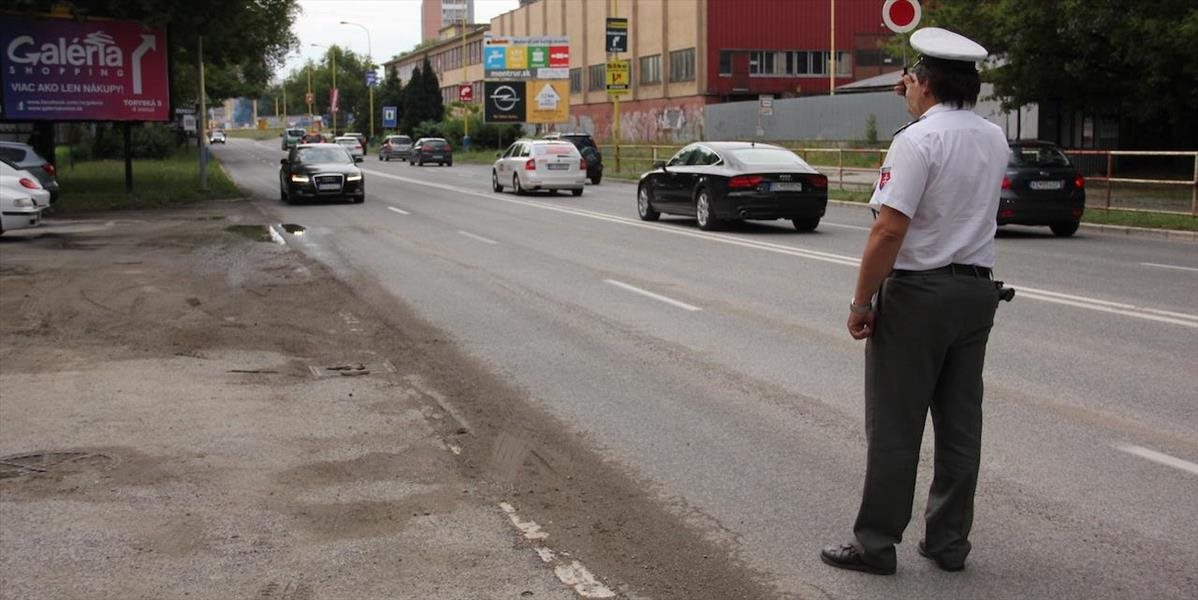 Vodiči pozor: Polícia vykoná kontroly v okrese Rimavská Sobota
