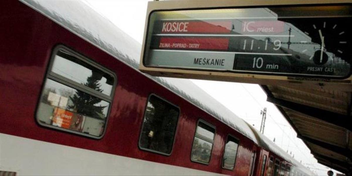 Po sviatkoch majú ľudia najväčší záujem o cestovanie IC vlakmi z Košíc