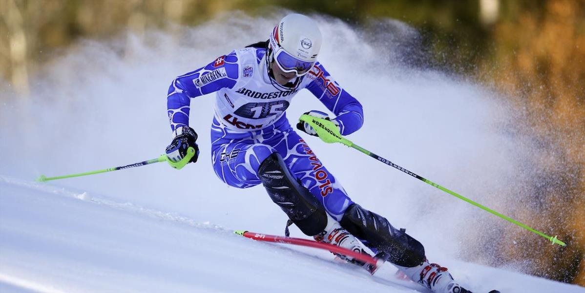 Vlhová po 1. kole slalomu priebežne šiesta, Velez-Zuzulová ôsma