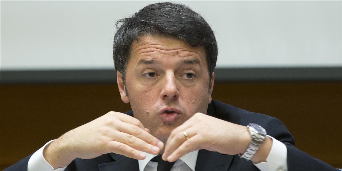Taliansky premiér Renzi pohrozil rezignáciou, ak voliči odmietnu reformu ústavy