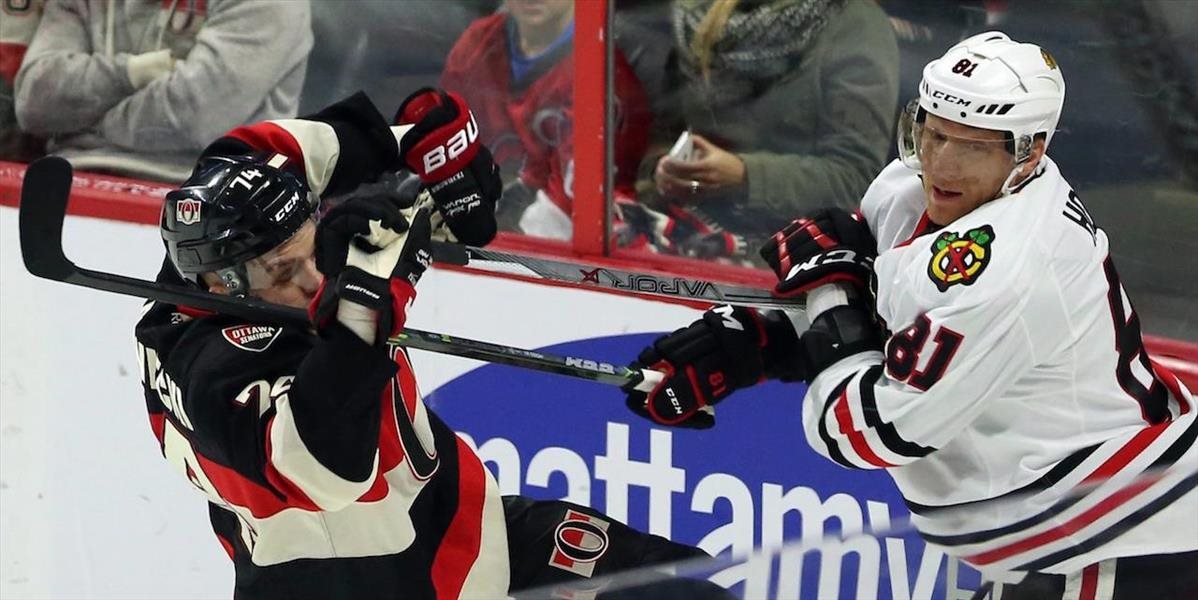 NHL: Hossa prispel asistenciou k triumfu Chicaga, bodoval aj Sekera