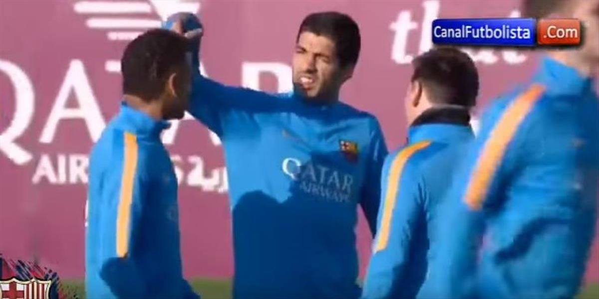 VIDEO Messimu a Suárezovi sa nepáči Neymarov najnovší účes