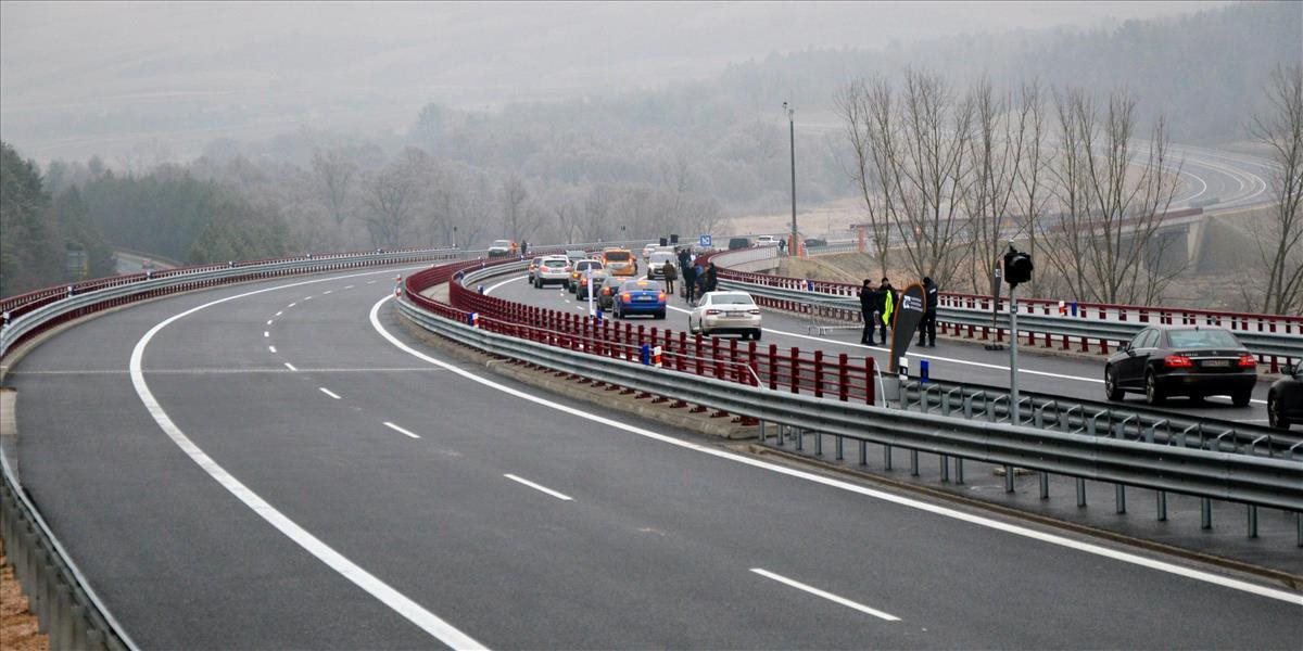 Pribudlo päť nových úsekov diaľnic v dĺžke 56,5 kilometra