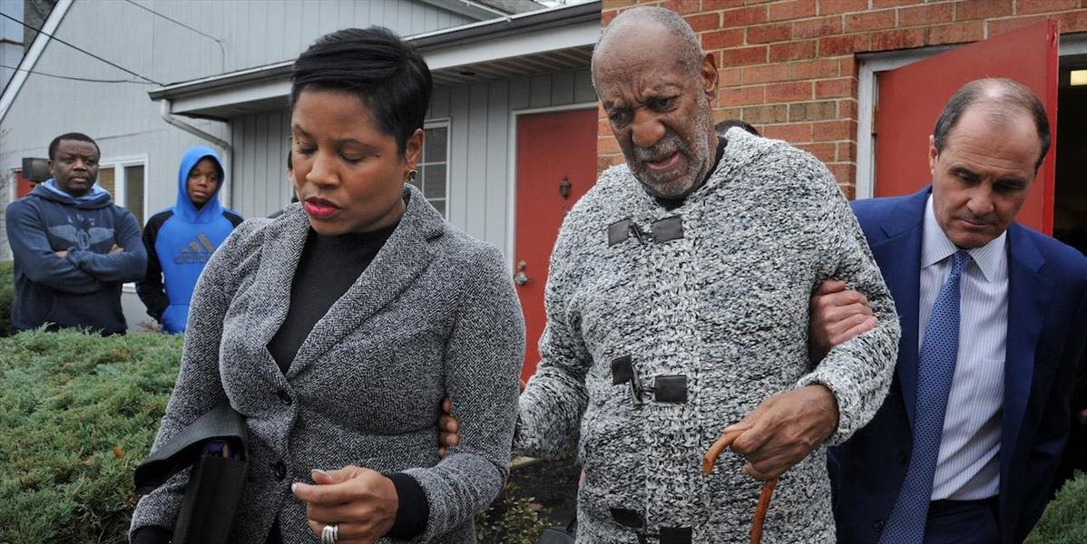 VIDEO Cosbyho predviedli pred súd a prepustili na kauciu milión dolárov