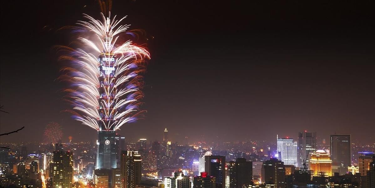 Ohňostroj z Tchaj-peja 101 bude symbolom osláv Nového roka na Taiwane
