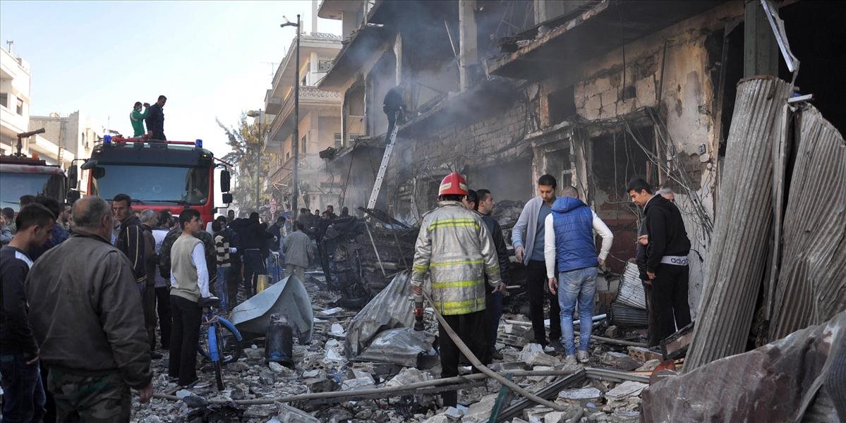 Kresťanskou štvrťou v Sýrii otriasli bombové útoky, zahynulo 16 ľudí