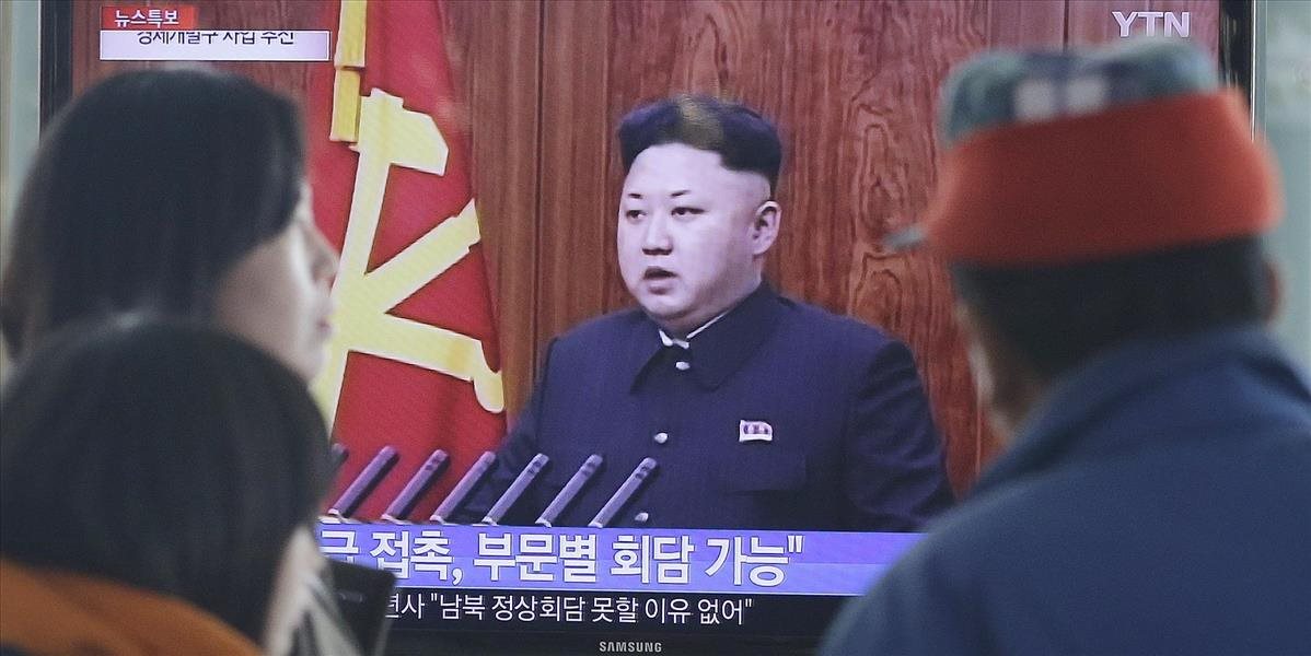 Severokórejský vodca je ochotný rokovať s Južnou Kóreou, na provokácie odvetí vojensky