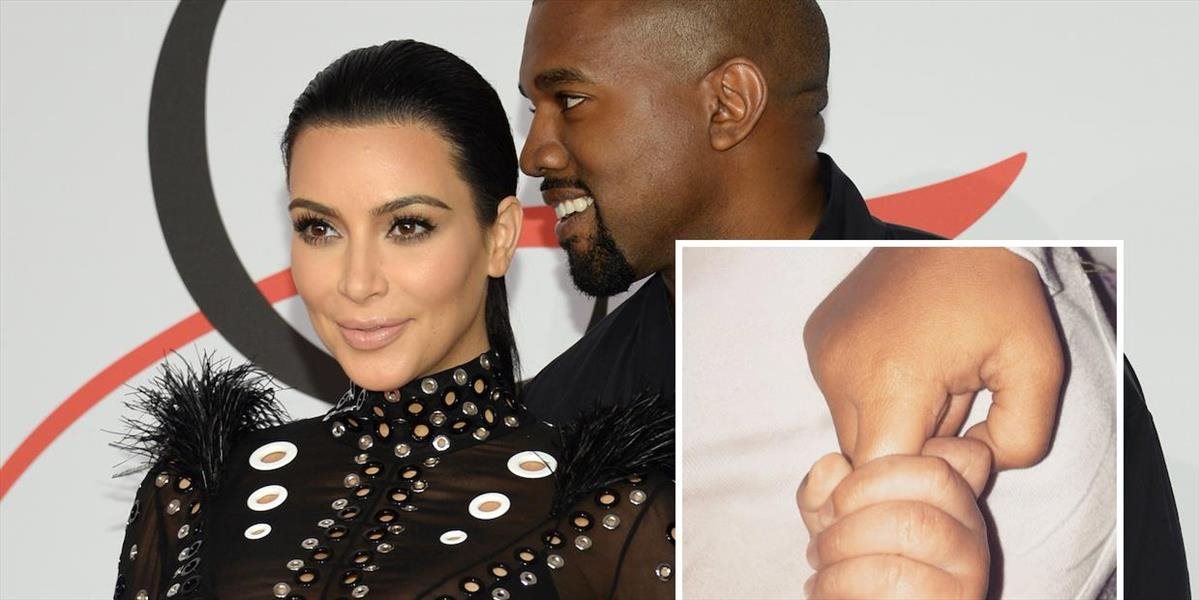 Kim Kardashian zverejnila prvú fotku syna Sainta