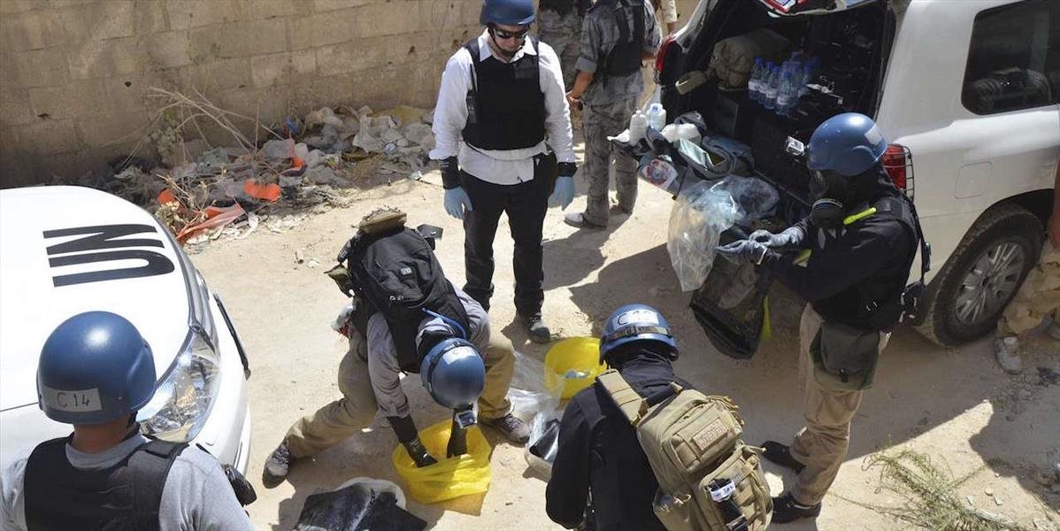 Niektorí ľudia v Sýrii boli vystavení smrteľnému nervovému plynu sarin