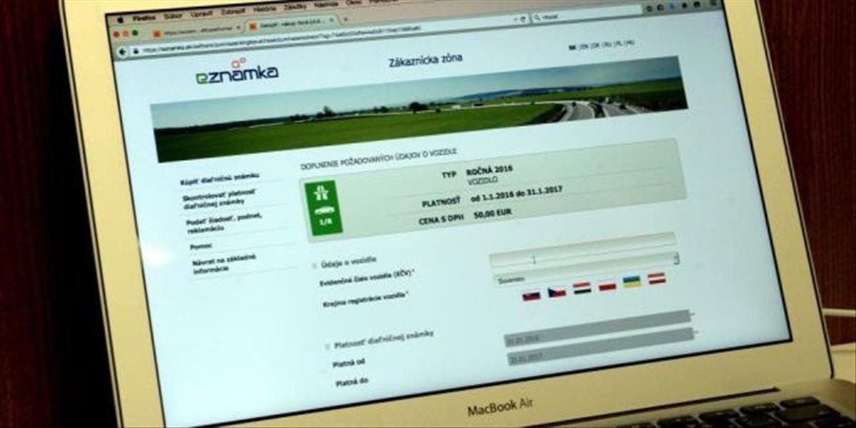 Slováci už na diaľniciach jazdia s e-známkami, Česi ich chcú tiež