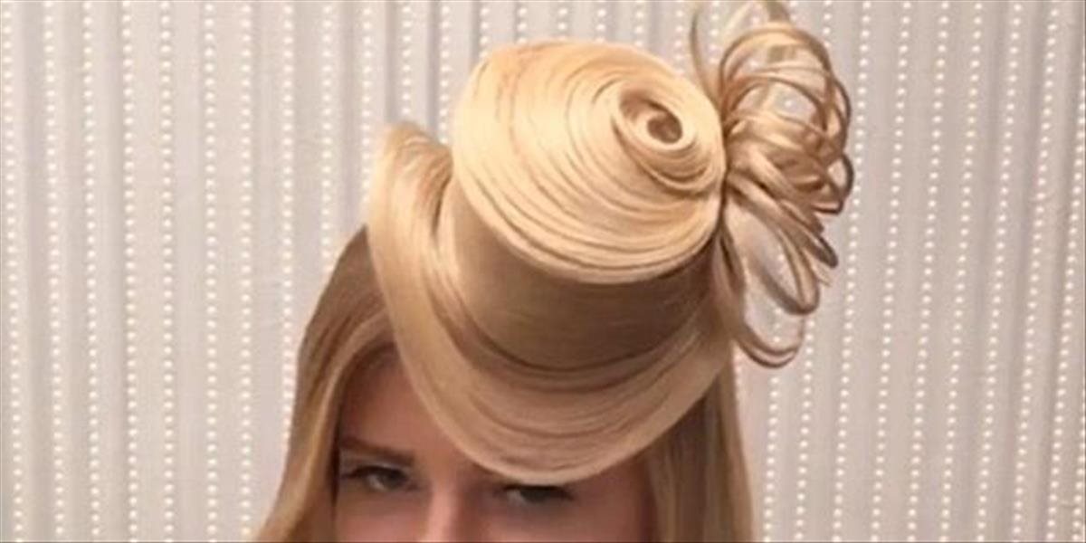 VIDEO Nový módny hit, kaderník z vlasov vyčaruje dokonalý klobúk