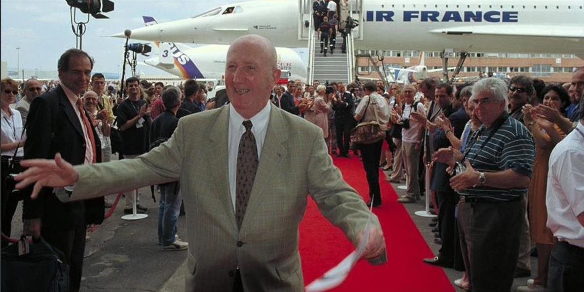 Zomrel André Turcat, prvý pilot nadzvukového lietadla Concorde