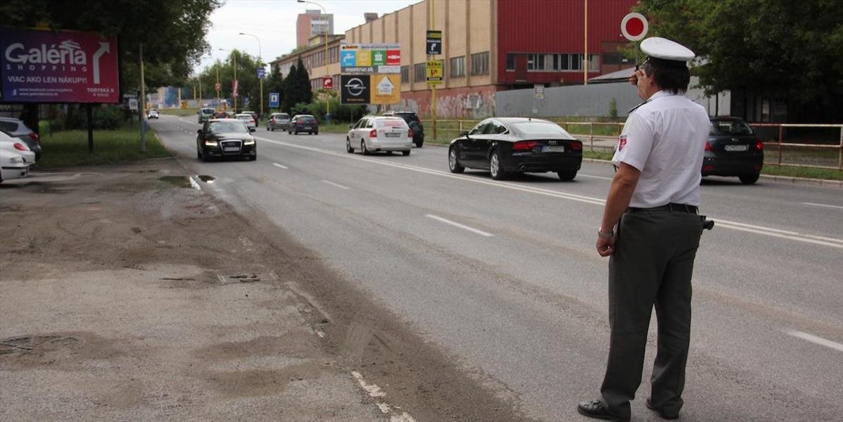 Vodiči pozor na policajné hliadky v okrese Lučenec