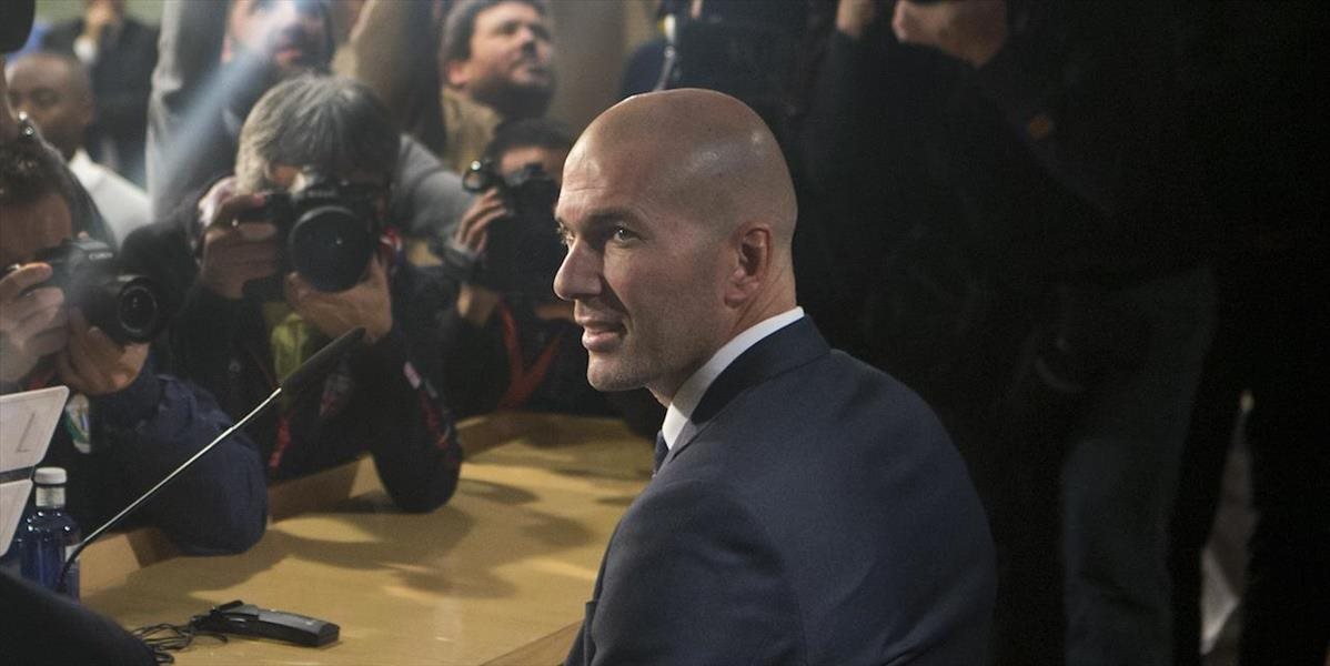 Zidane sľubuje atraktívny, no vyvážený herný štýl