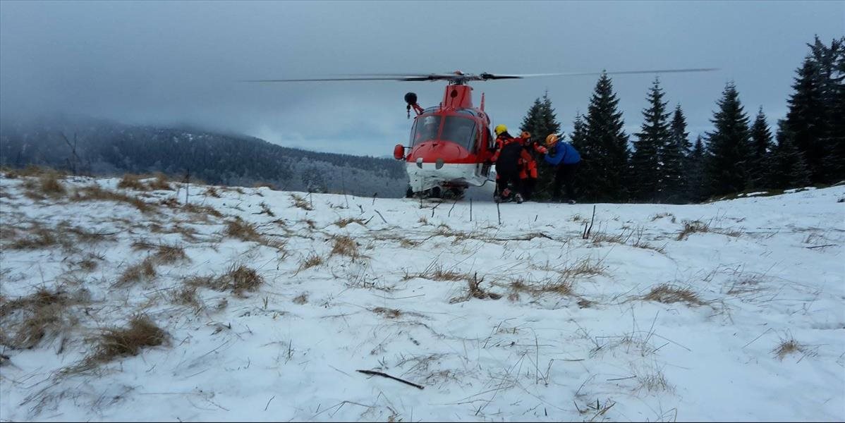 Horskí záchranári pomáhali turistom bez výstroja