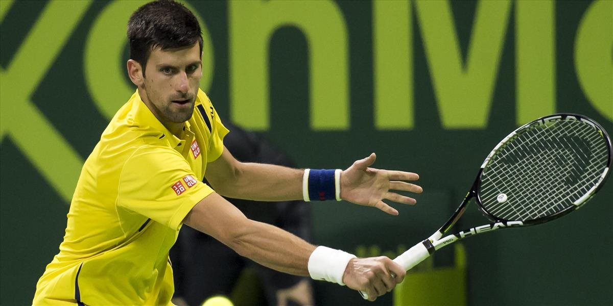ATP Dauha: Djokovič vo finále jasne premohol Nadala