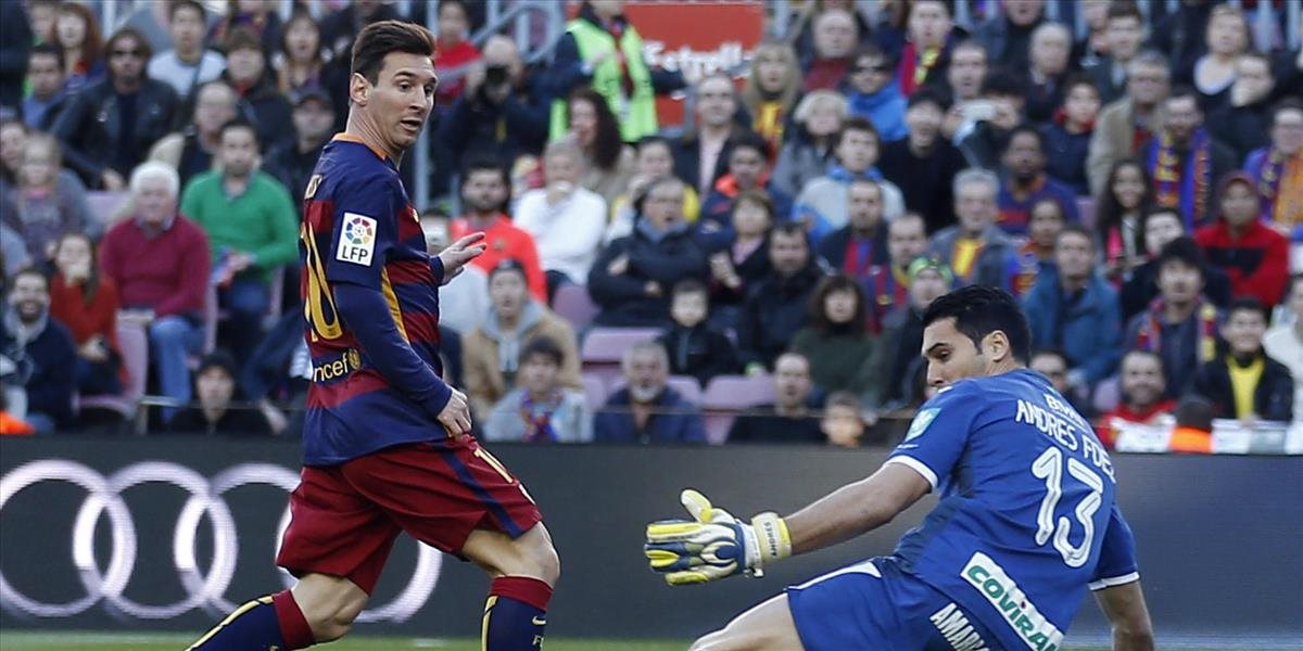 Barcelona zdolala Granadu 4:0, Messi sa blysol hetrikom