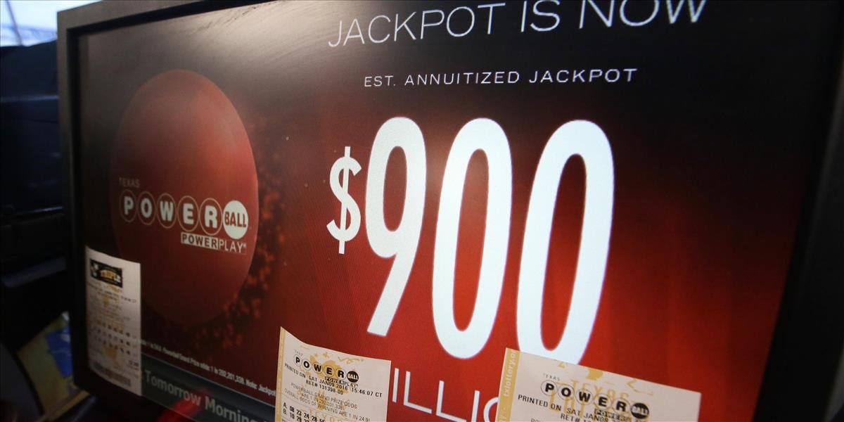 Rekordný jackpot v americkej lotérii dosiahol 900 miliónov dolárov