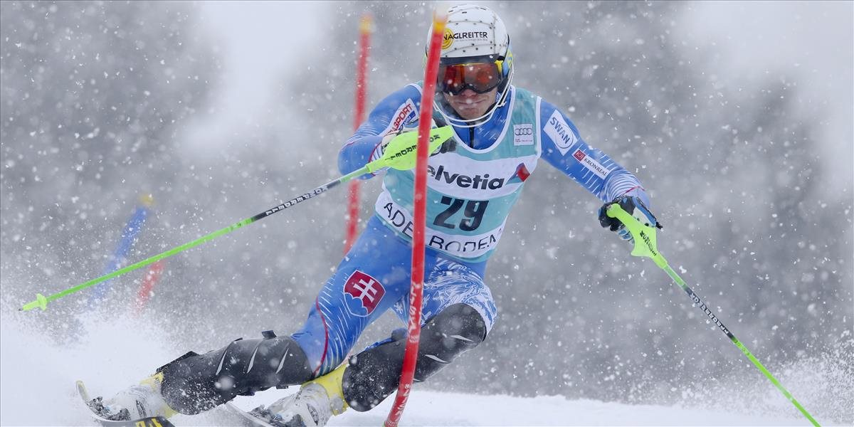 Adam Žampa nepostúpil do 2. kola slalomu v Adelbodene